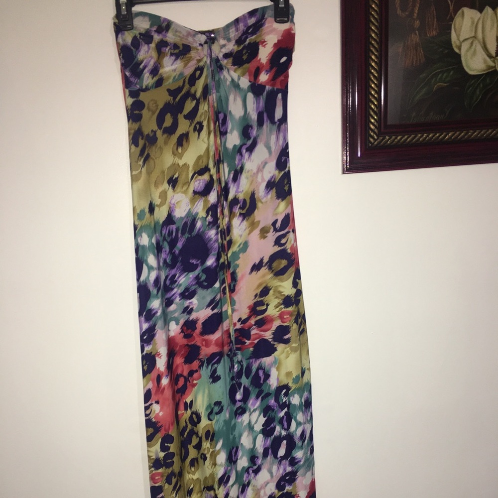 Women’s Colorful Cheetah Print Sun Dress